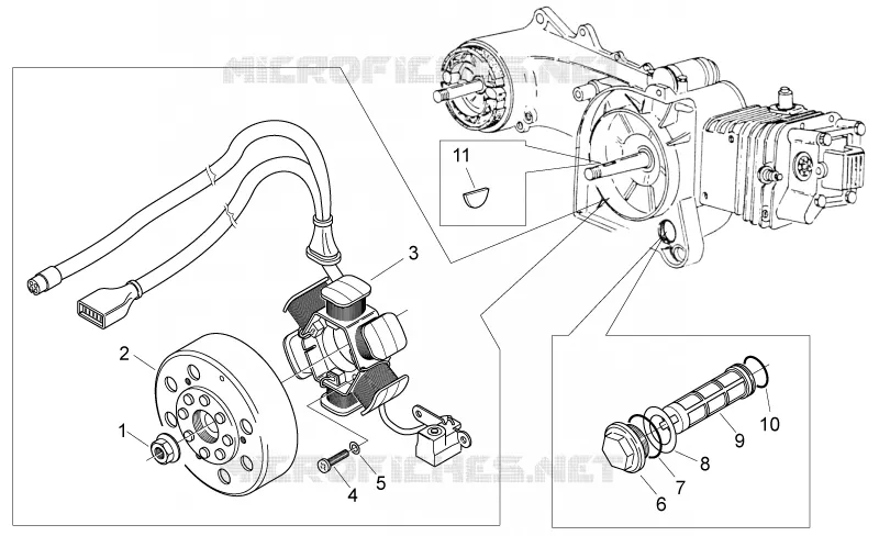 Cdi magneto assy