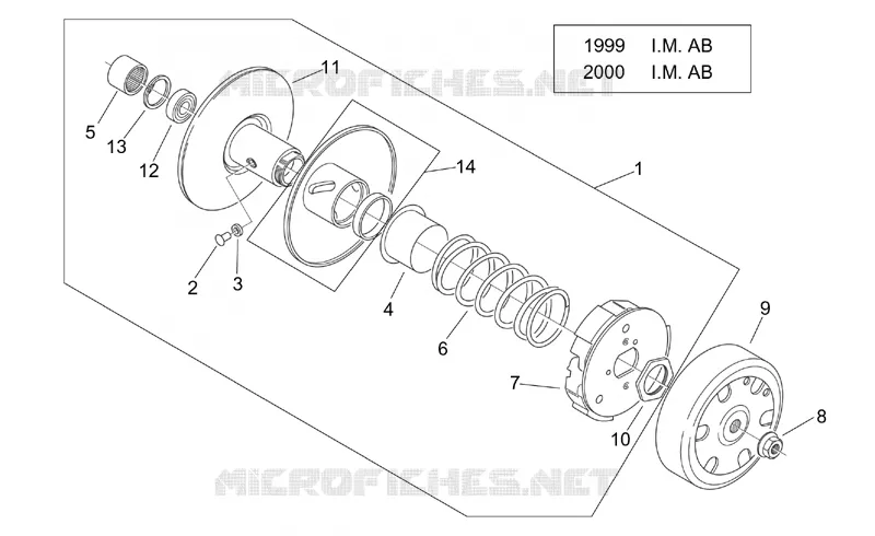 Clutch I ('99-2001 I.M. AB)