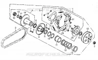 Speed variator w/ clutch