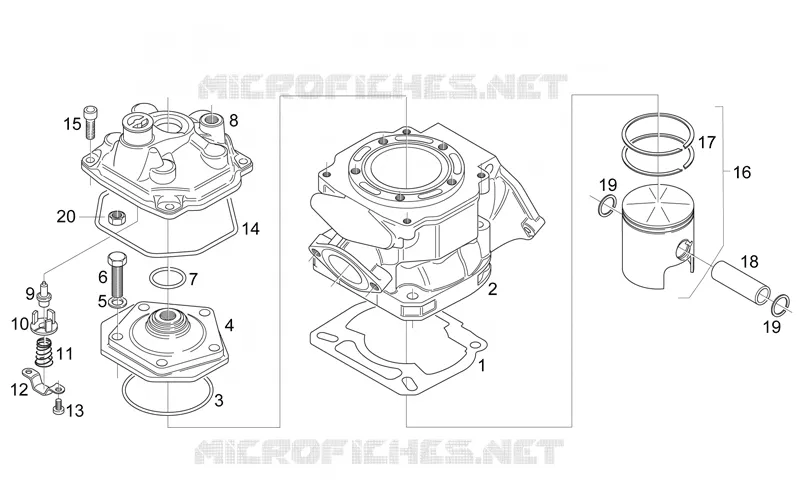 Cylinder - Head - Piston
