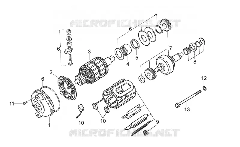 Starter motor