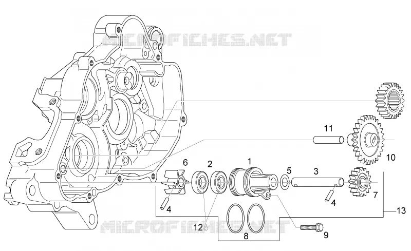Water pump assy