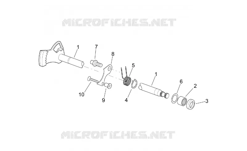 Gear control assembly I