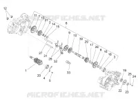 Versnellingsbak - Gear assembly