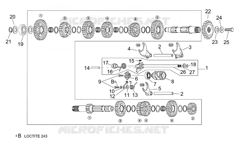Gear box selector