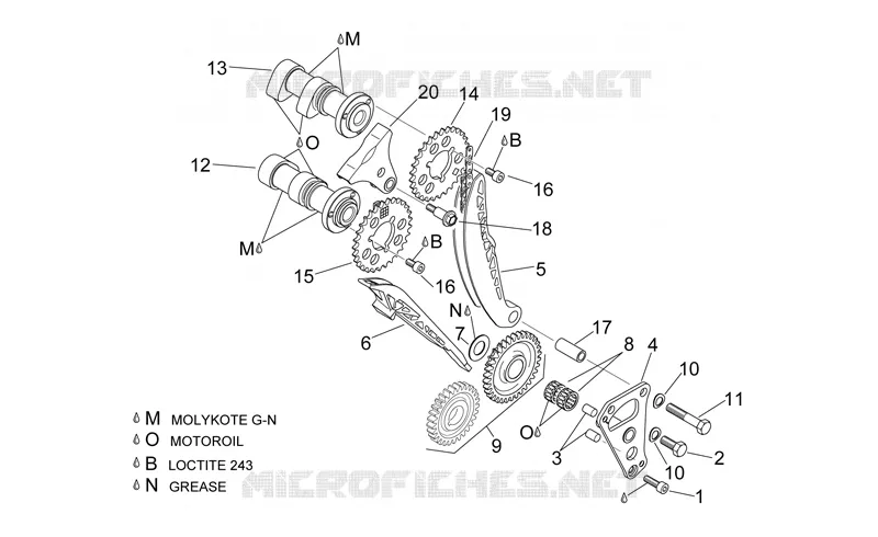 Front cylinder timing system