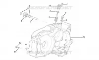 Left crankcase