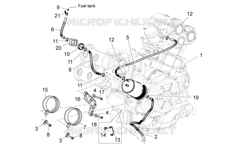 Fuel vapour recover system