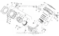 Cylinder with piston