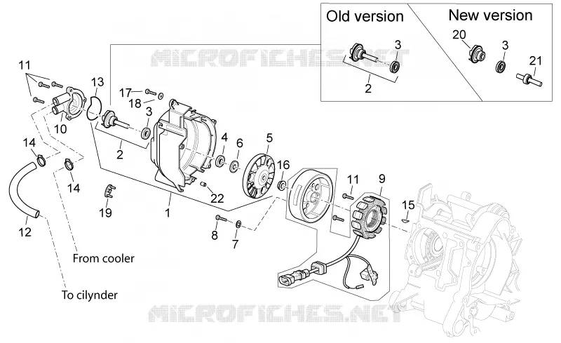 Cdi magneto assy