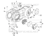 Carterdeksel - Koeling carter