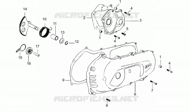 Bedekkingen carter motor
