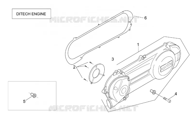 Transmission cover (Ditech)