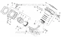 Cylinder with piston
