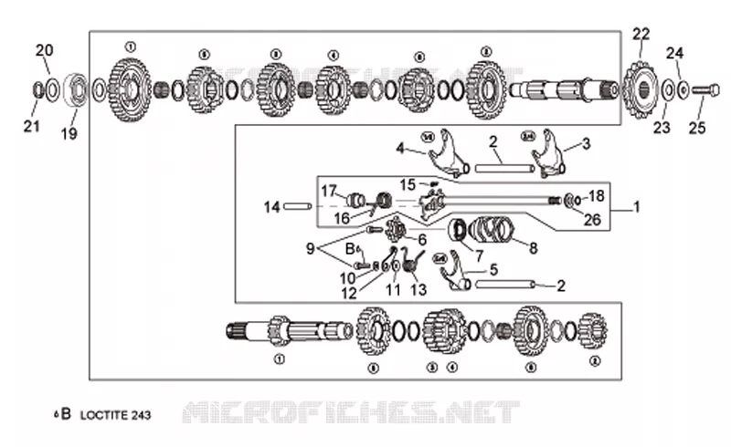 Gear box selector