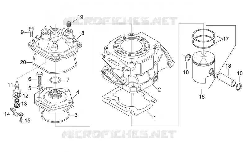Cylinder - Head - Piston