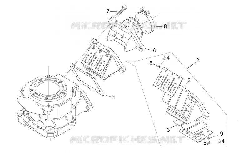 Carburettor flange