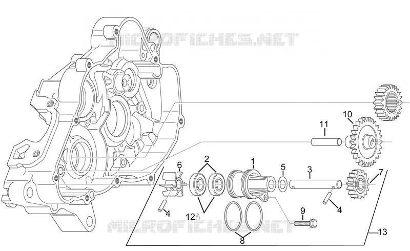 Water pump assy