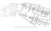 Gearbox driven shaft I