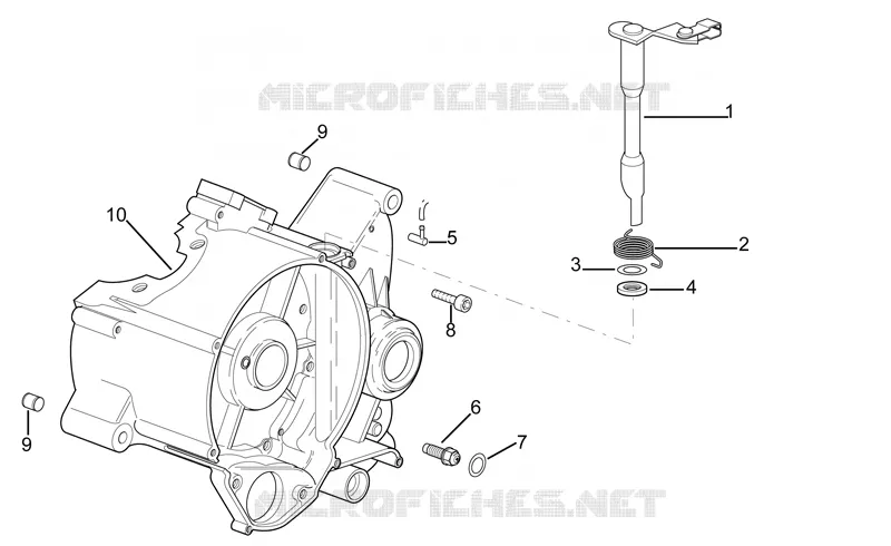 Right crankcase