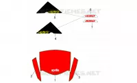 Front body Decals