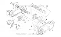 Speed variator w/ clutch