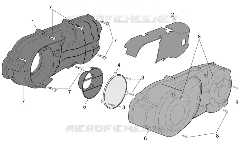 Engine plastic