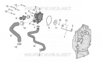 Water pump (Internal thermostat)