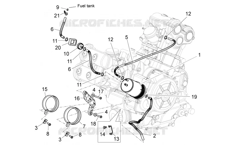 Fuel vapour recover system