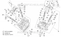 Cylinder head and valves