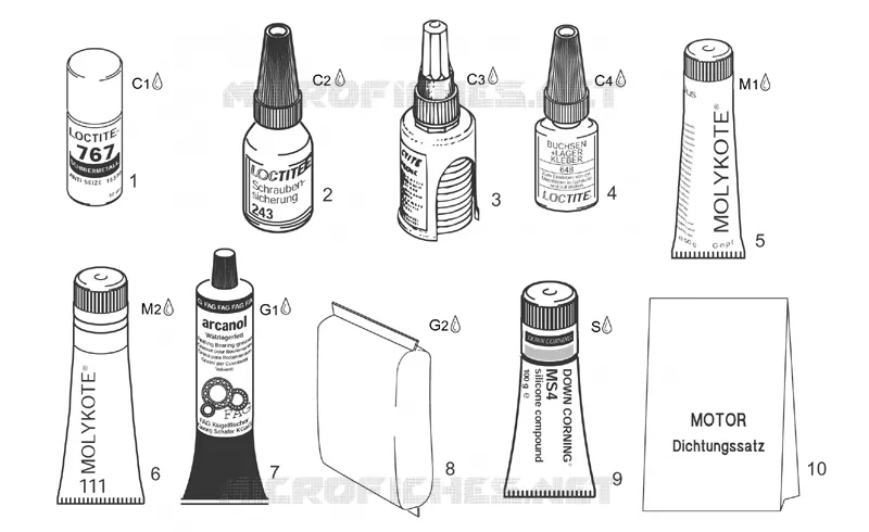 Sealing and lubricating agents