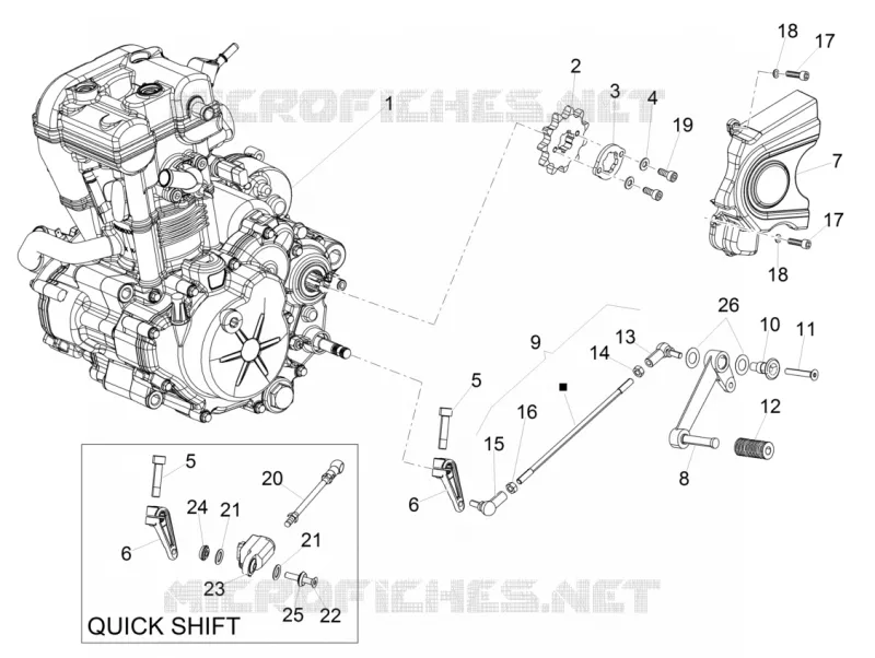 Motor-Completeringen