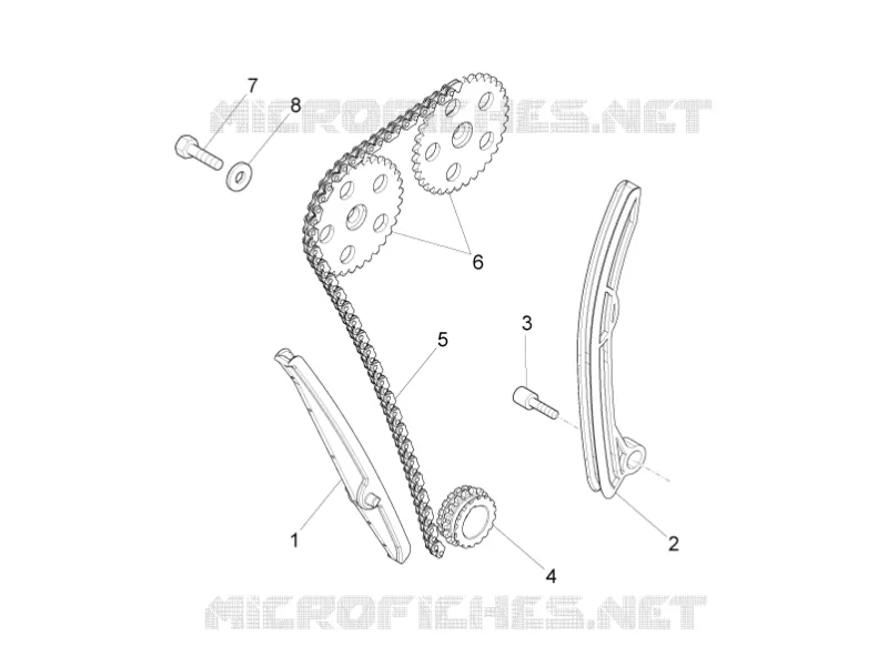 Distrib. cilinder voor.