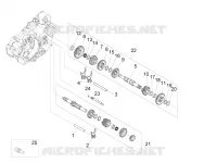 Versnellingsbak - Gear assembly
