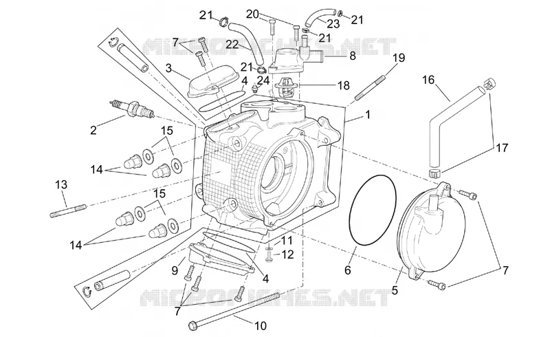 Engine head