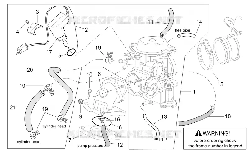 Carburettor cpl.