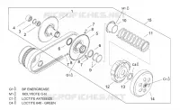 Pulley assy., driven