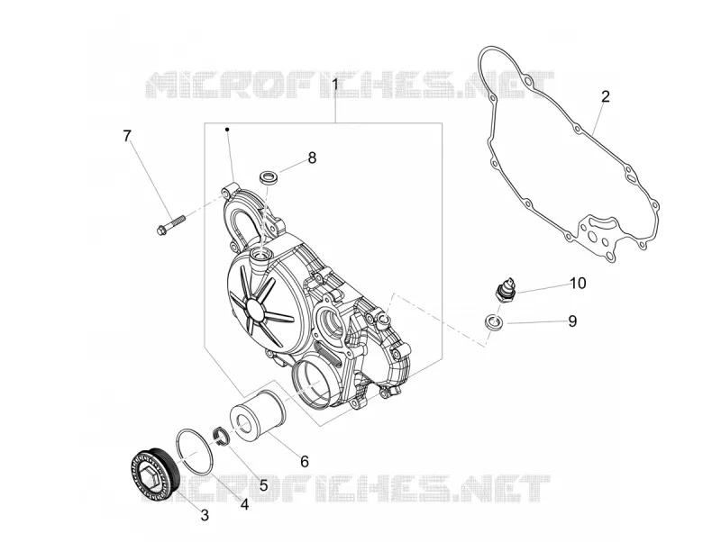 Clutch cover