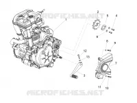 MOTOR - SCHAKELPEDAAL - TANDWIEL