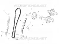 DISTRIBUTIERIEM CILINDER ACHTER