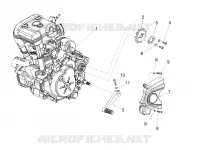MOTOR - SCHAKELPEDAAL - TANDWIEL