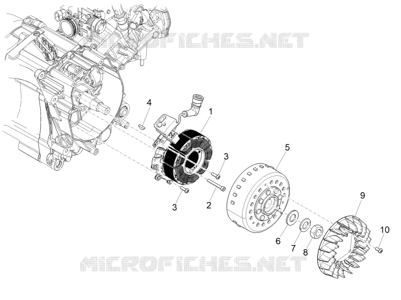 Cdi magneto assy
