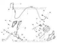 Rear brake system