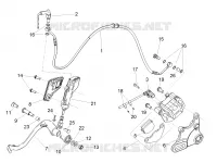 Rear brake system