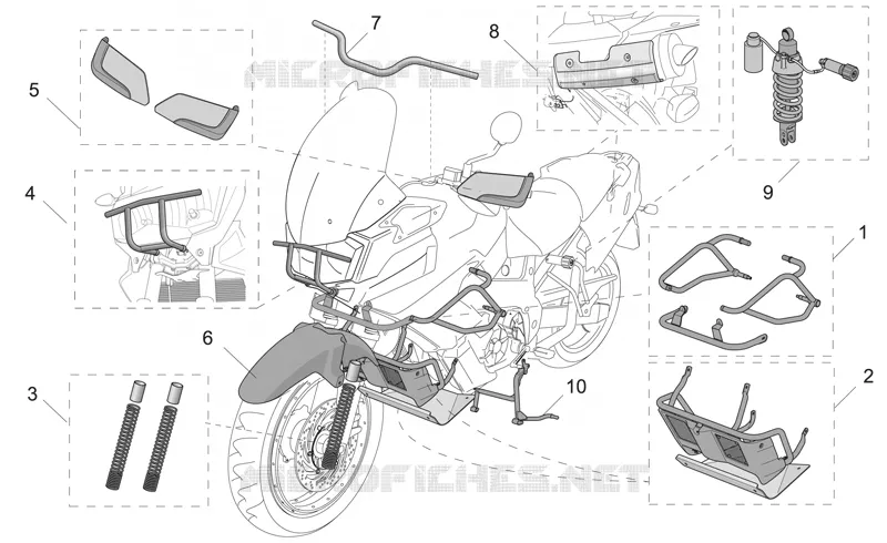 Acc. - Cyclistic components