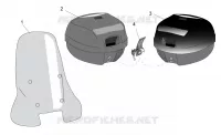 Acc. - Windshields/Top cases