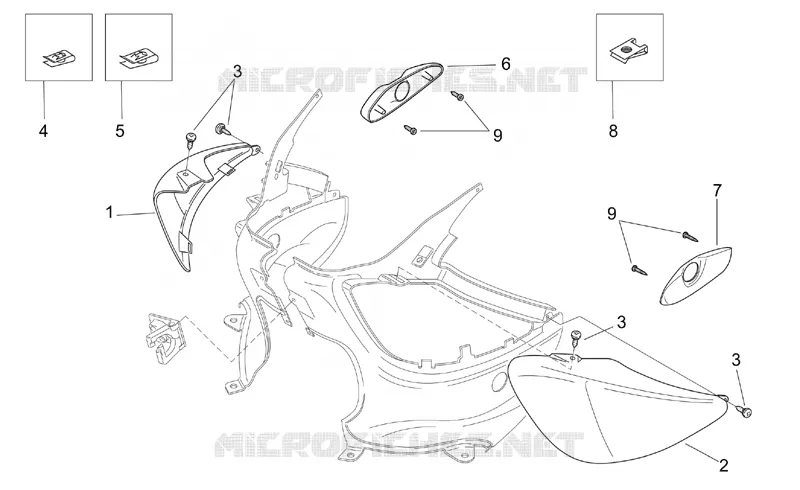 Rear body  - Undersaddle