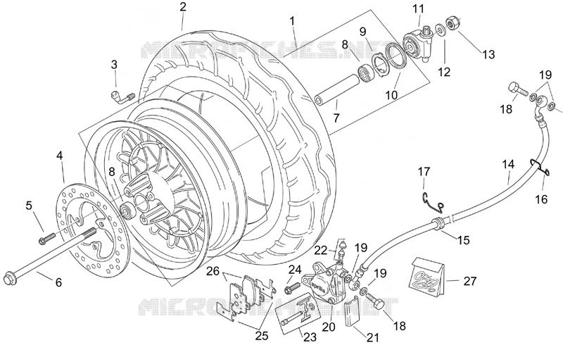 Front wheel - RETRO'