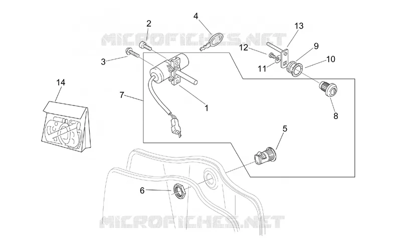 Decal and Lock hardware kit