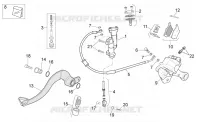 Rear brake system